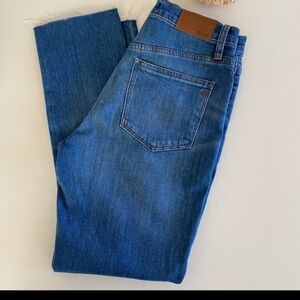 🎉HP🎉Madewell High Rise Slim Crop Boy Jeans